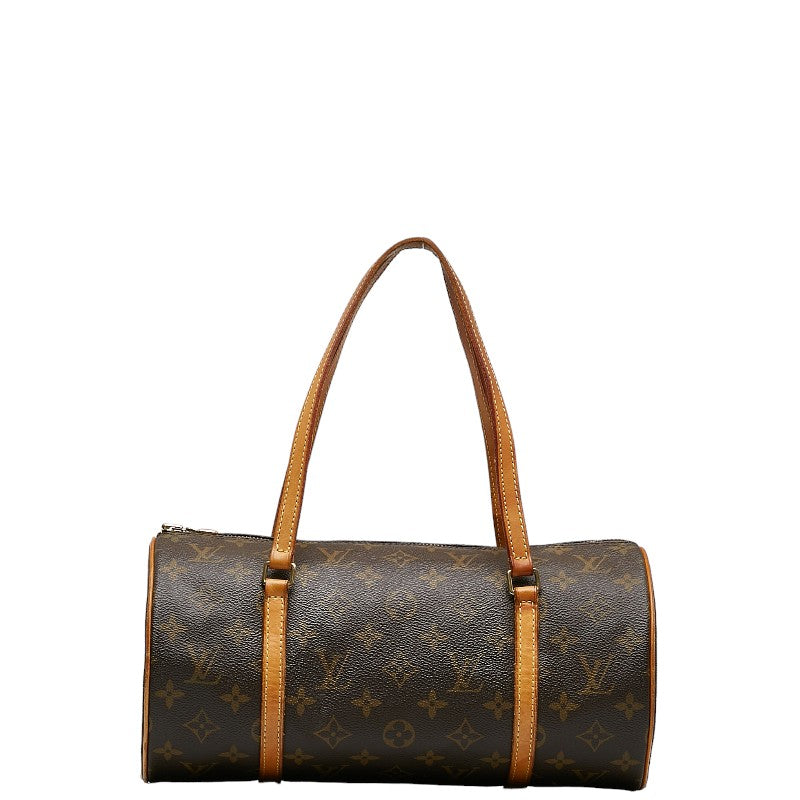 Louis Vuitton Monogram M51385 Handbag PVC/Leather Brown