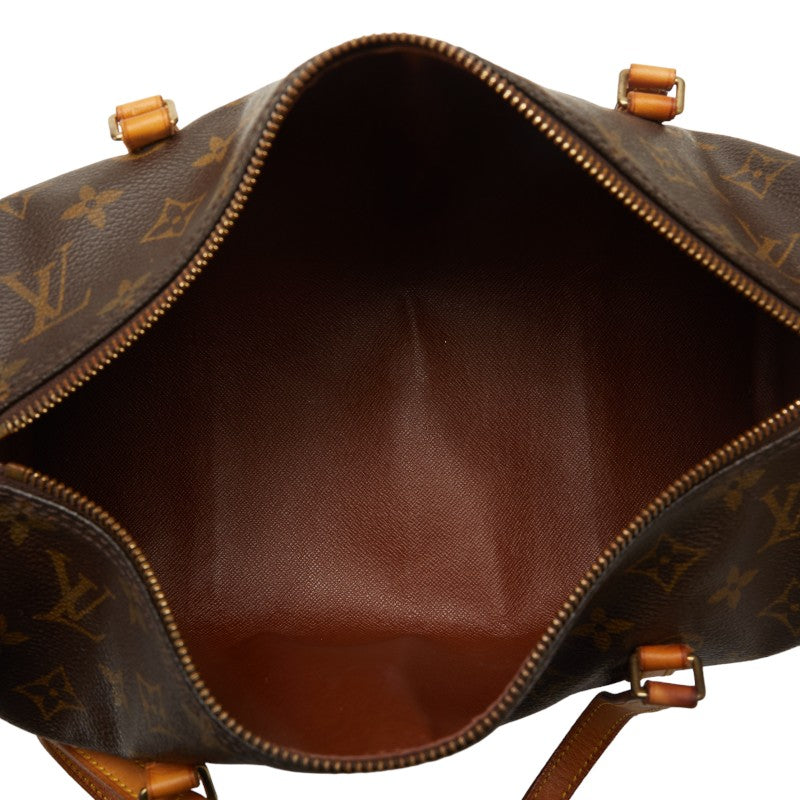 Louis Vuitton Monogram M51385 Handbag PVC/Leather Brown