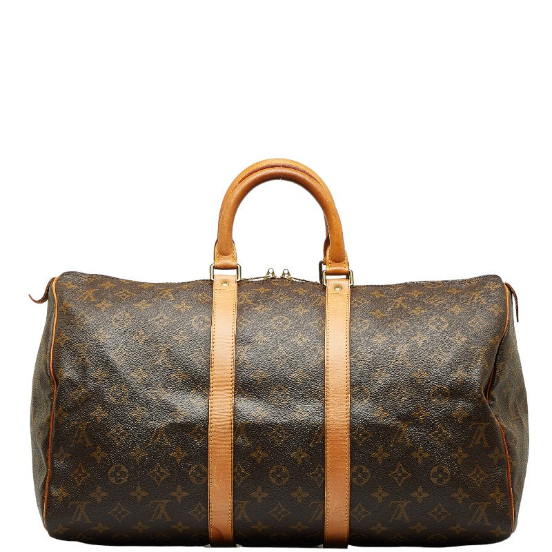 Louis Vuitton Monogram Keepall 45 Boston Bag M41428