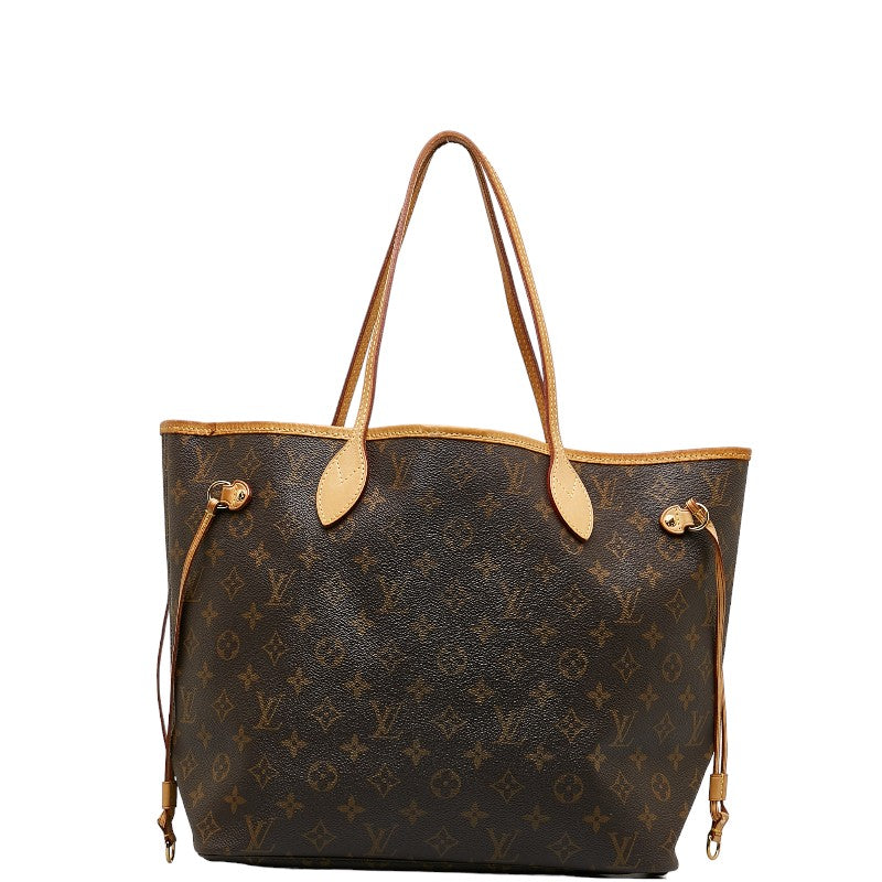 Louis Vuitton Monogram Neverfull MM Shoulder Bag Tote Bag M40156