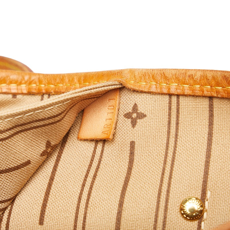 Louis Vuitton Monogram Neverfull MM Shoulder Bag Tote Bag M40156