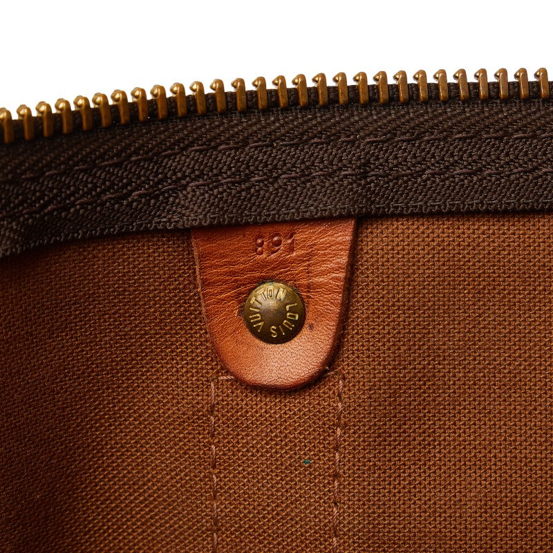 Louis Vuitton Monogram Keepall 50 Handbag Boston Bag M41426 Brown