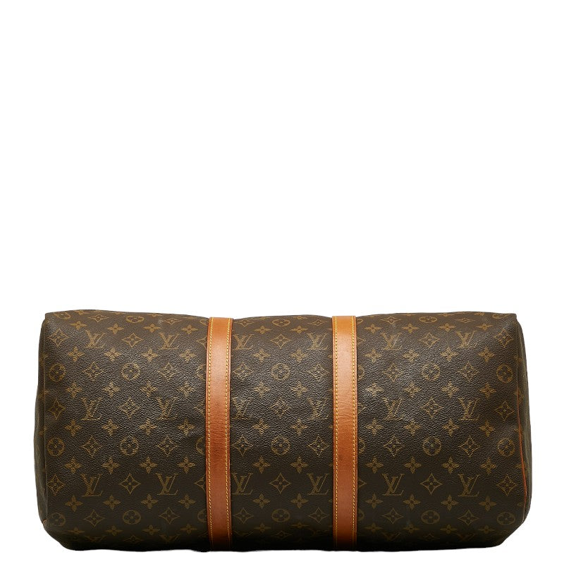 Louis Vuitton Monogram Keepall 50 Handbag Boston Bag M41426 Brown