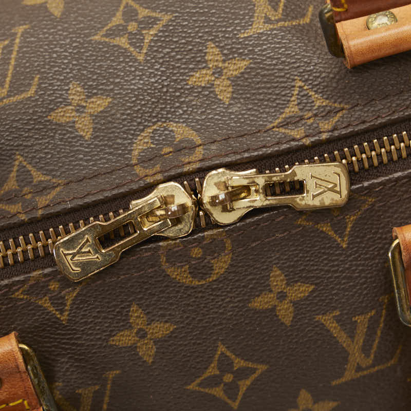 Louis Vuitton Monogram Keepall 50 Handbag Boston Bag M41426 Brown