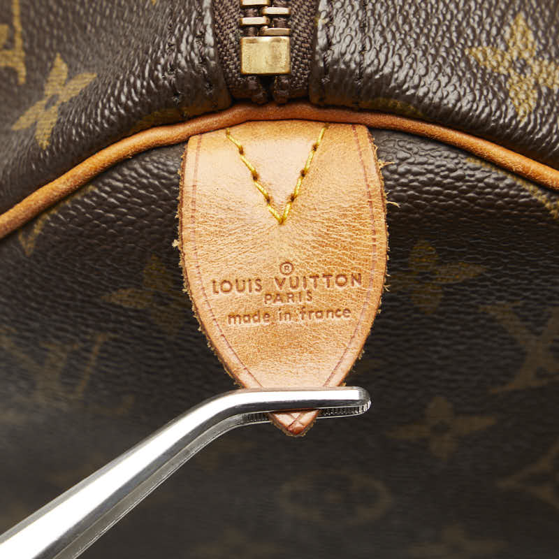 Louis Vuitton Monogram Keepall 45 Handbag Boston Bag M41428 Brown