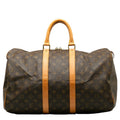 Louis Vuitton Monogram Keepall 45 Handbag Boston Bag M41428