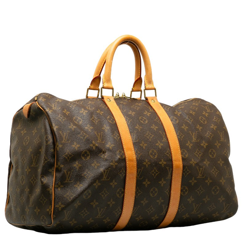 Louis Vuitton Monogram Keepall 45 Handbag Boston Bag M41428