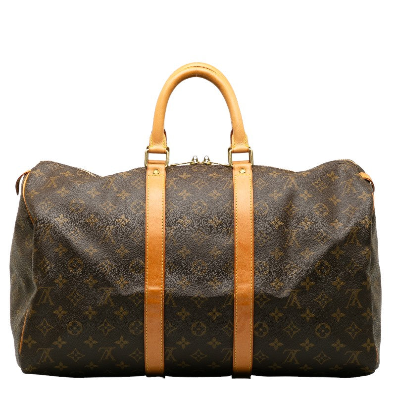 Louis Vuitton Monogram Keepall 45 Handbag Boston Bag M41428