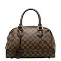 Louis Vuitton Damier Duomo Handbag Boston Bag N60008 Brown