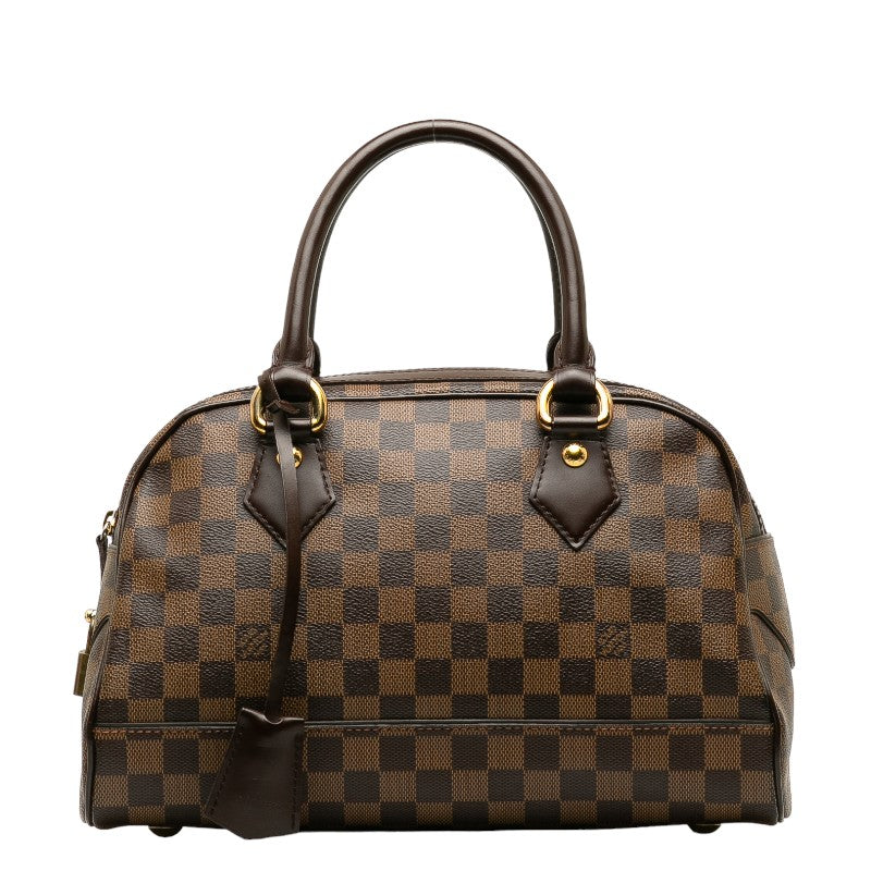 Louis Vuitton Damier Duomo Handbag Boston Bag N60008 Brown