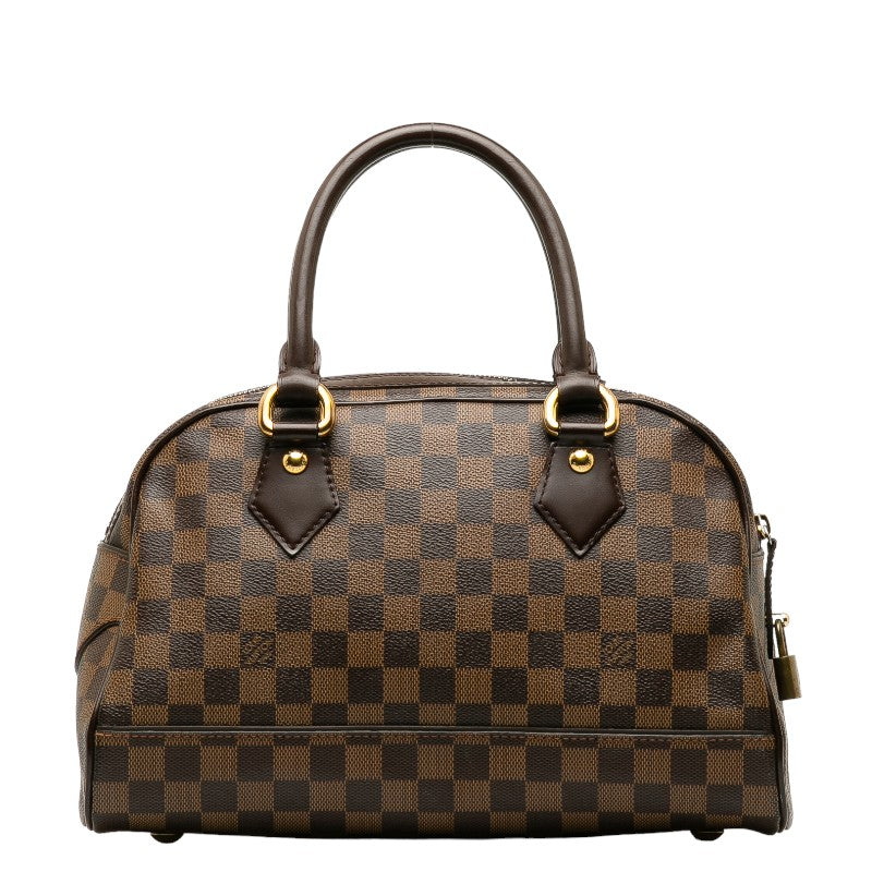 Louis Vuitton Damier Duomo Handbag Boston Bag N60008 Brown