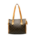 Louis Vuitton Monogram Popincourt Shoulder Bag M40007 Brown