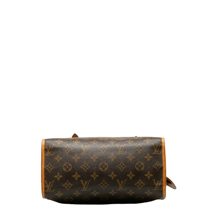 Louis Vuitton Monogram Popincourt Shoulder Bag M40007 Brown