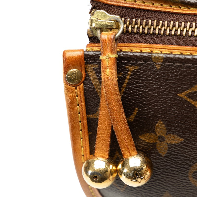 Louis Vuitton Monogram Popincourt Shoulder Bag M40007 Brown