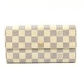 Louis Vuitton Damier Azur Portefeuille Sarah Long Wallet