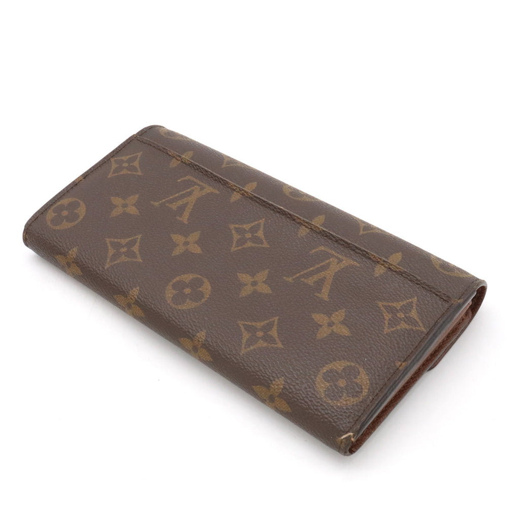 Louis Vuitton Monogram Portefeuille Sarah Bifold Long Wallet M60531