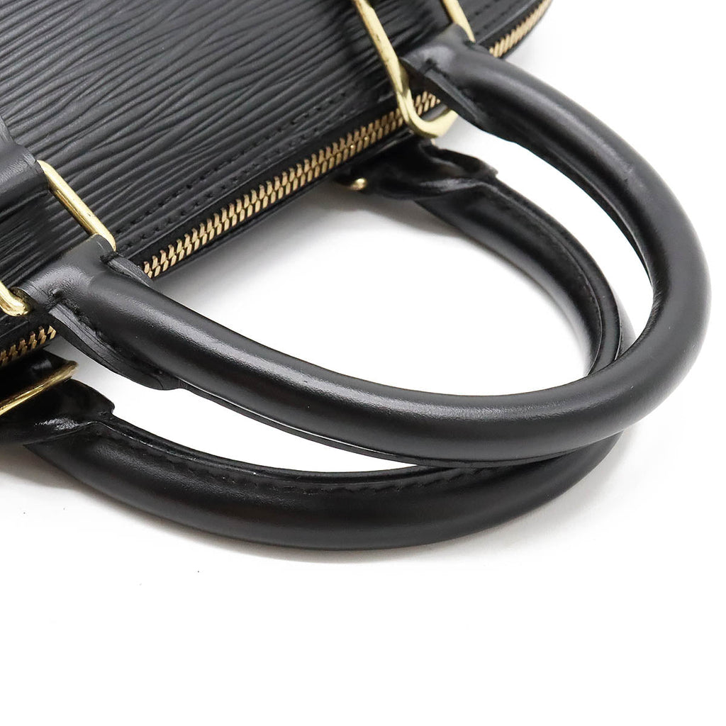 Louis Vuitton Epi Alma Handbag Noir M52142