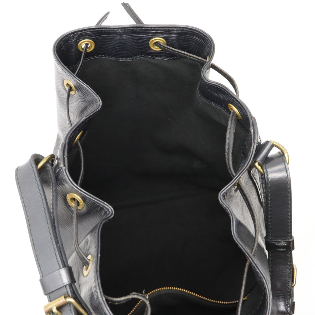 Louis Vuitton EPI Noir Petit Noe Shoulder Bag