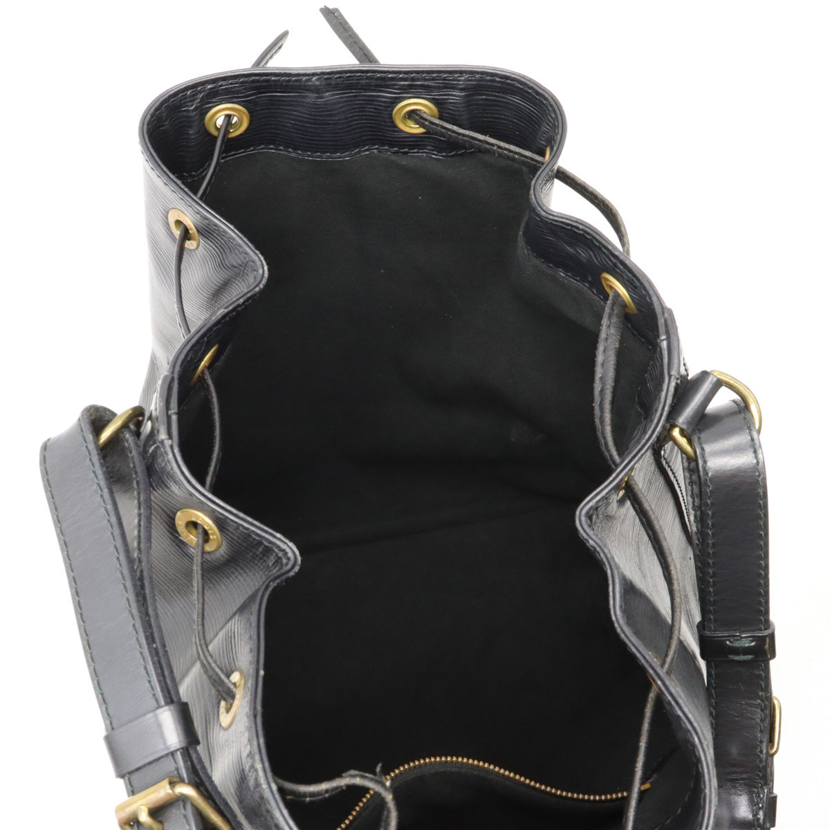 Louis Vuitton EPI Noir Petit Noe Shoulder Bag