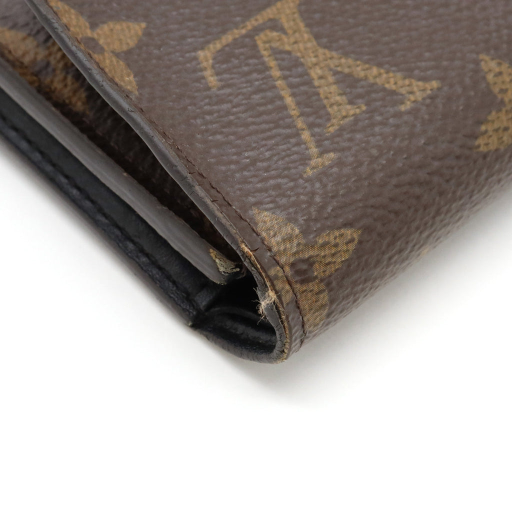 Louis Vuitton Monogram Portefeuille Flower Compact Trifold Wallet M62578