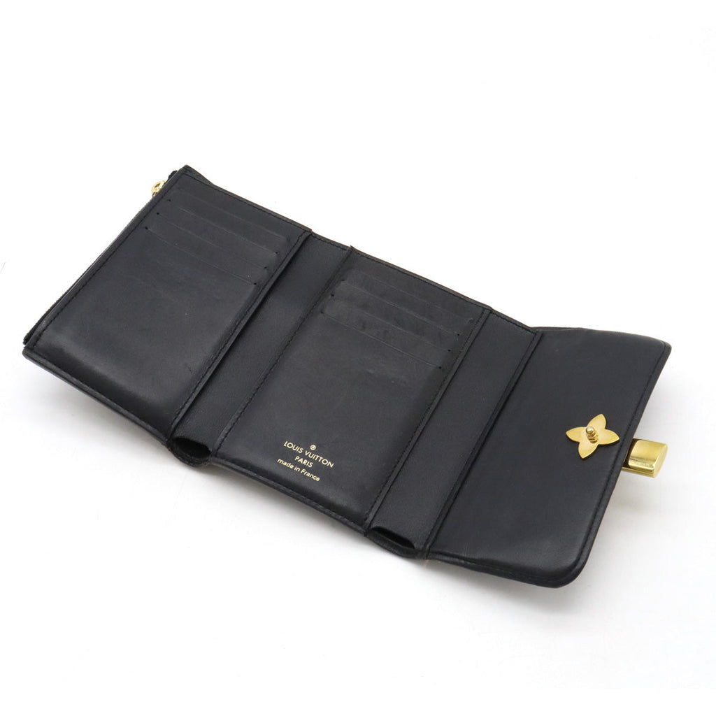 Louis Vuitton Monogram Portefeuille Flower Compact Trifold Wallet M62578