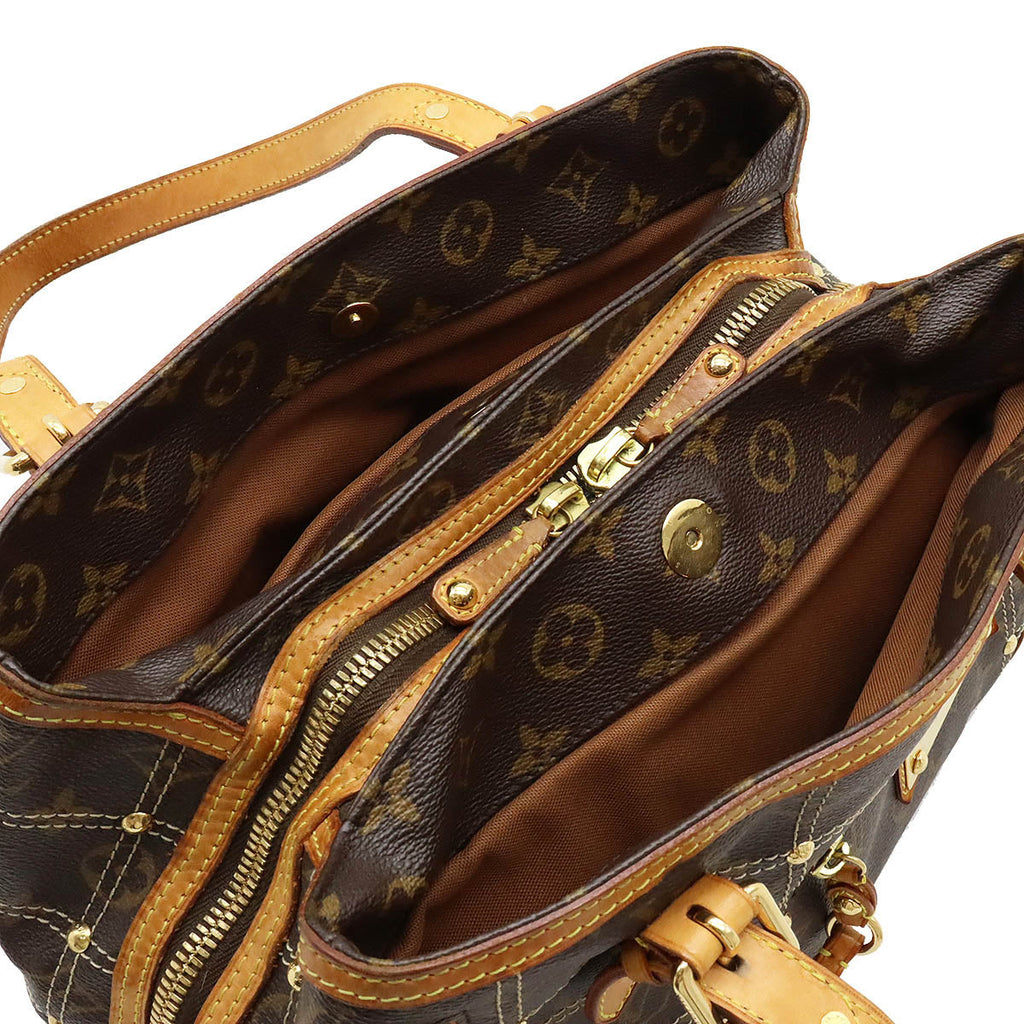 Louis Vuitton Monogram Rivet Shoulder Bag M40140
