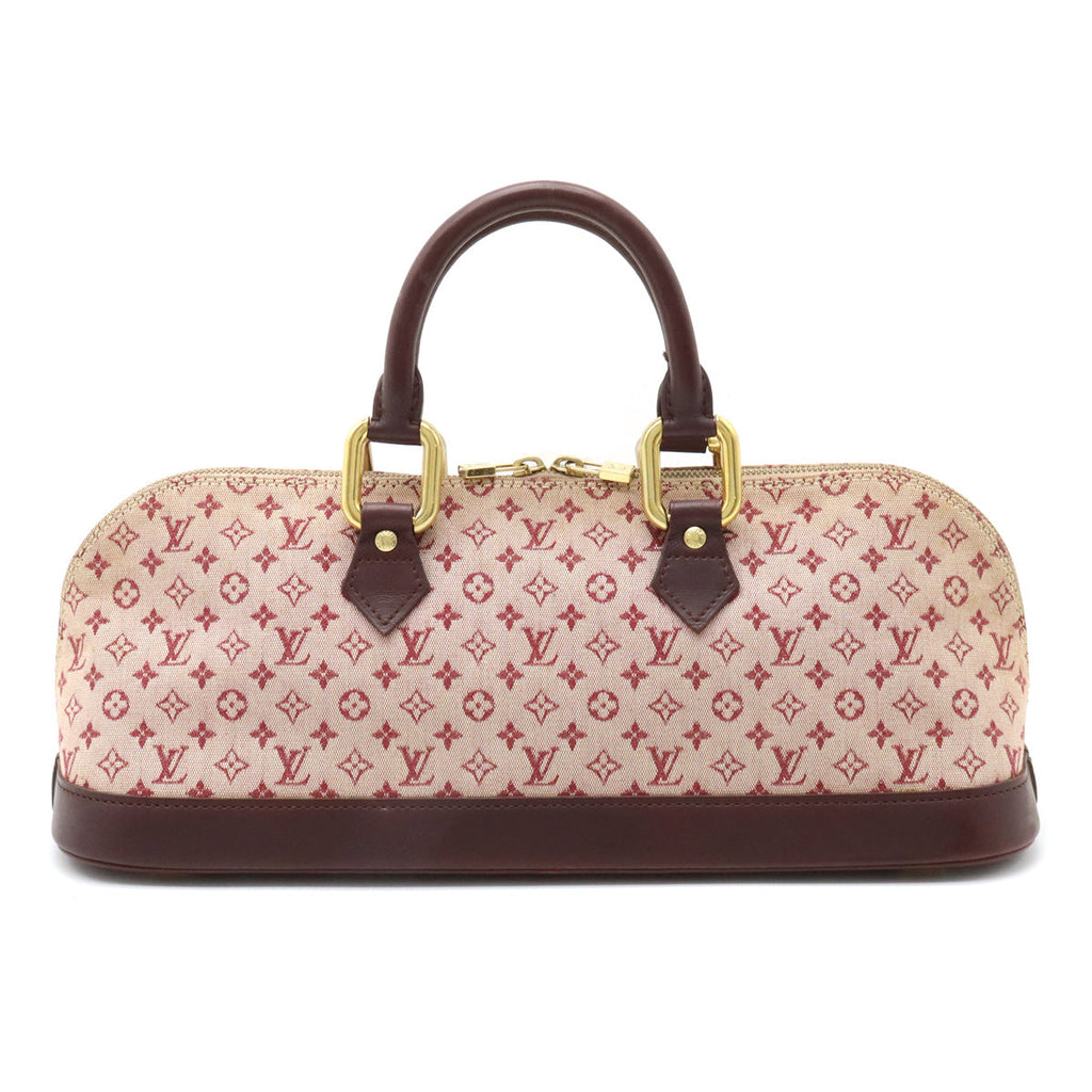 Louis Vuitton Monogram Mini Alma Horizontal Cherry Red M92207