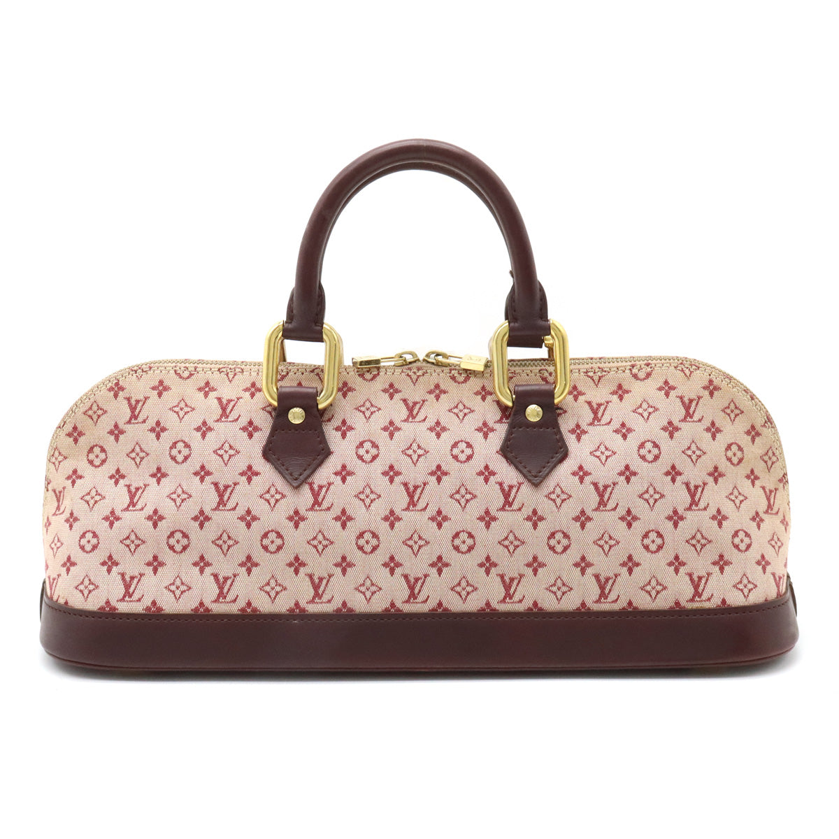 Louis Vuitton Monogram Mini Alma Horizontal Cherry Red M92207