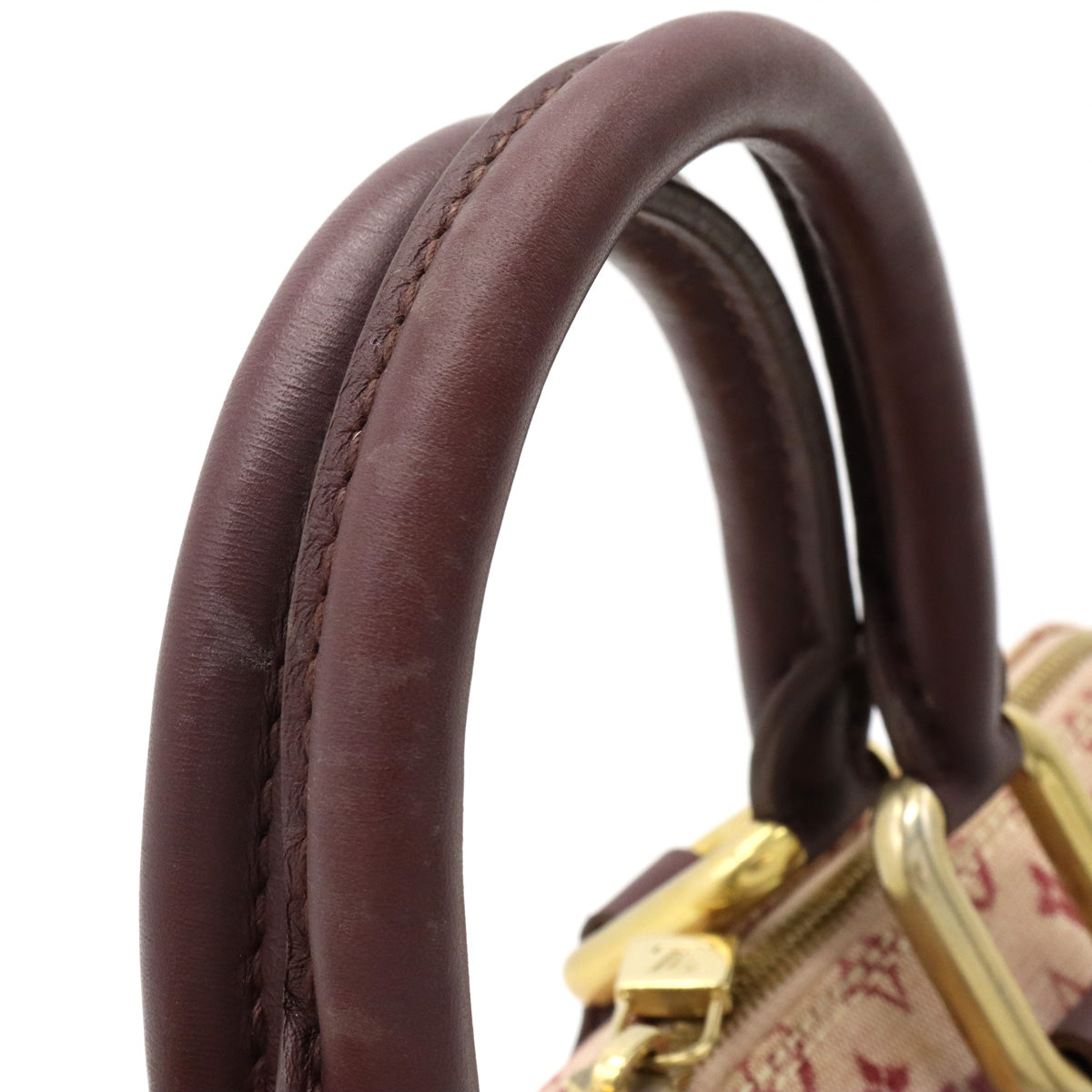 Louis Vuitton Monogram Mini Alma Horizontal Cherry Red M92207