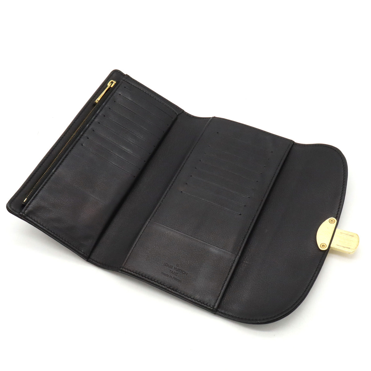 Louis Vuitton Monogram Mahina Portefeuille Amelia M95549