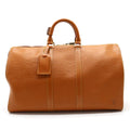 Louis Vuitton Epi Keepall 45 Travel Bag Zipang Gold M42978