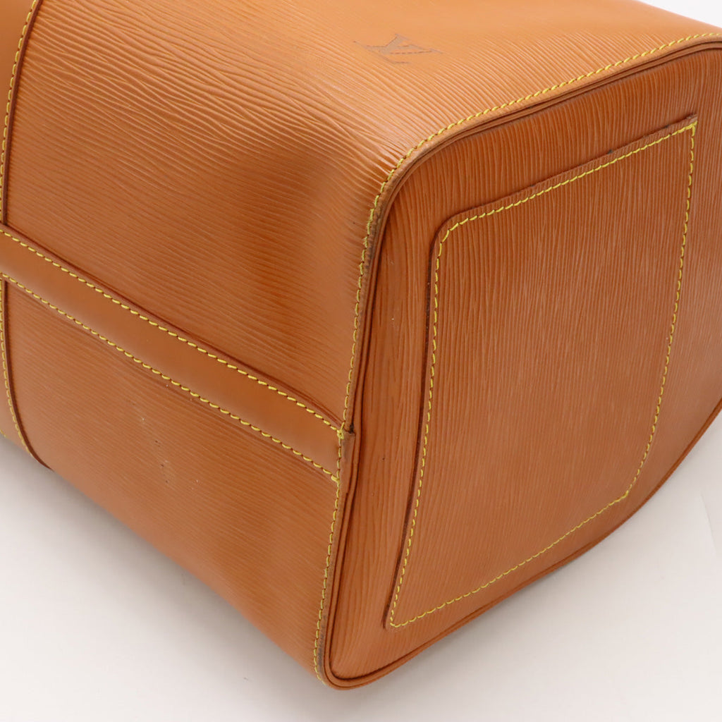 Louis Vuitton Epi Keepall 45 Travel Bag Zipang Gold M42978