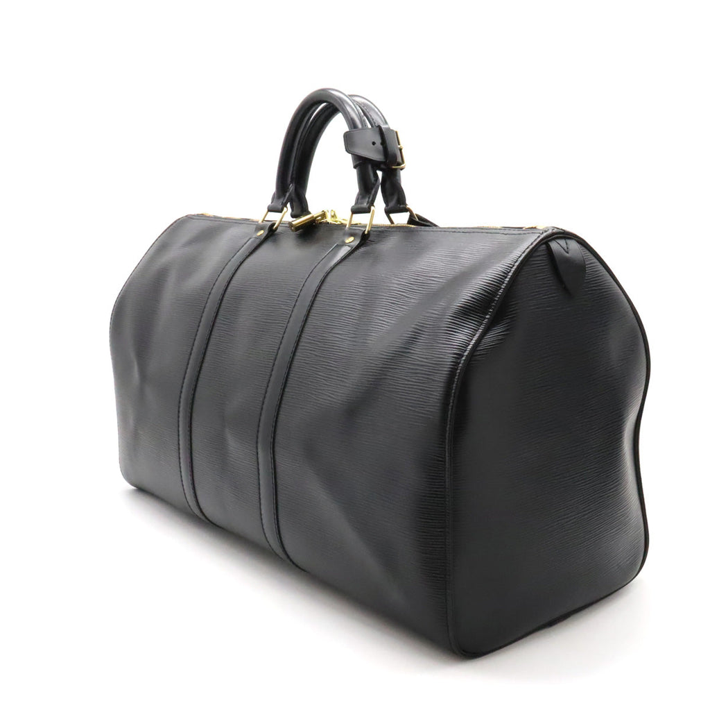 Louis Vuitton Epi Keepall Black M42962