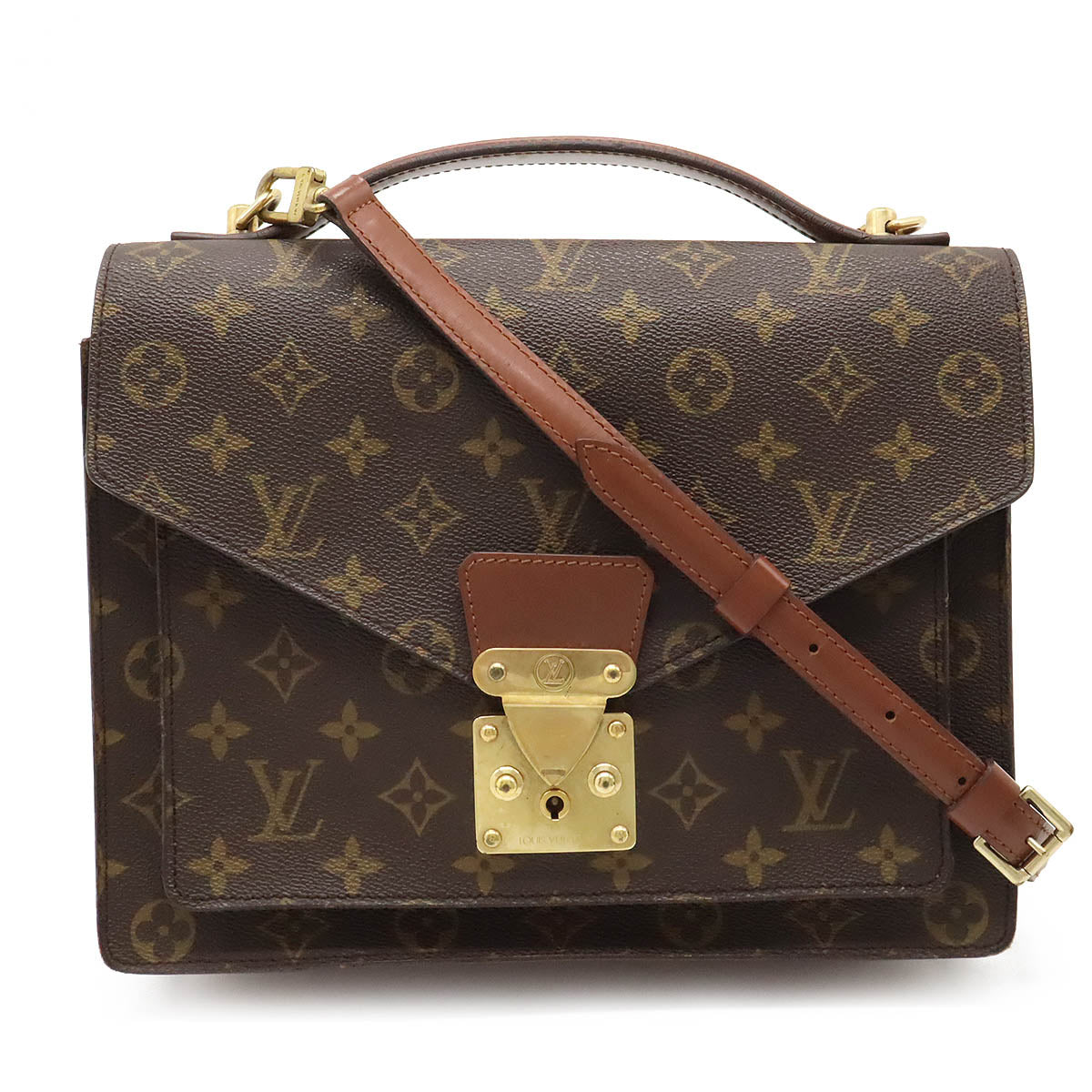 Louis Vuitton Monogram Monceau 28 Shoulder Bag M51185