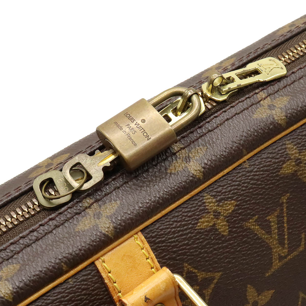 Louis Vuitton Monogram Porte de Cumin Voyage Document Bag M53361