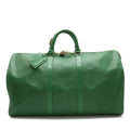Louis Vuitton Epi Keepall 50 Travel Bag Borneo Green M42964
