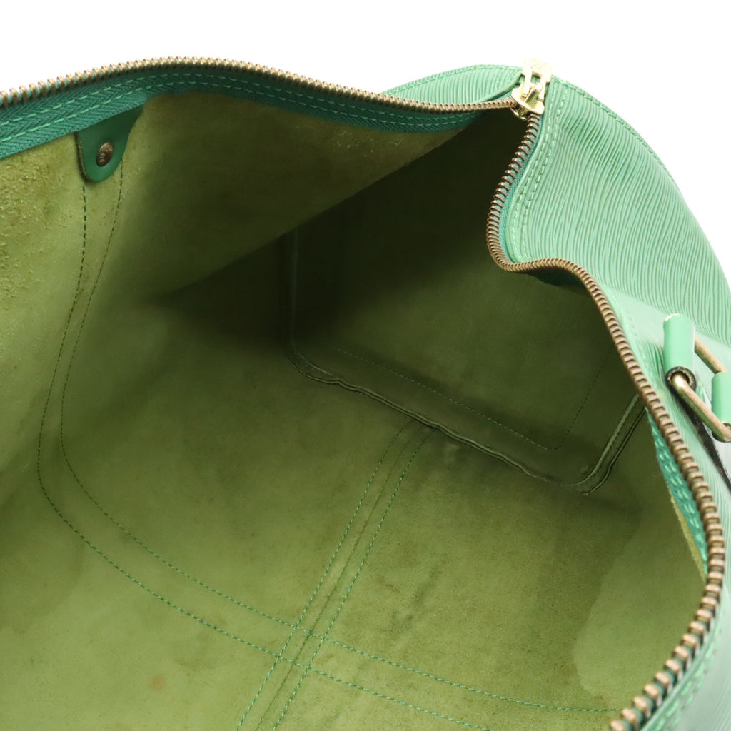Louis Vuitton Epi Keepall 50 Travel Bag Borneo Green M42964