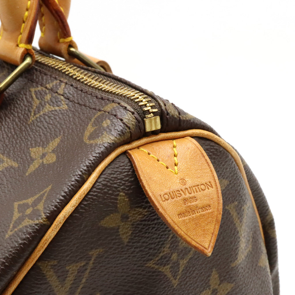 Louis Vuitton Monogram 25 Mini Boston Bag M41528