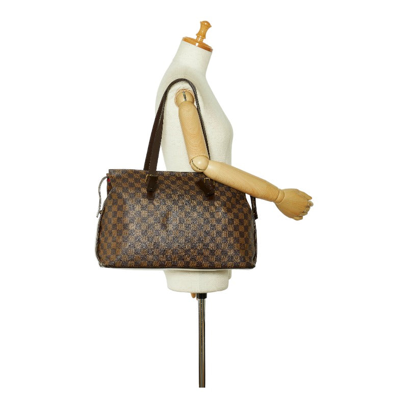 Louis Vuitton Louis Vuitton Damière N51119 Toast Bag PVC/Leather Brown