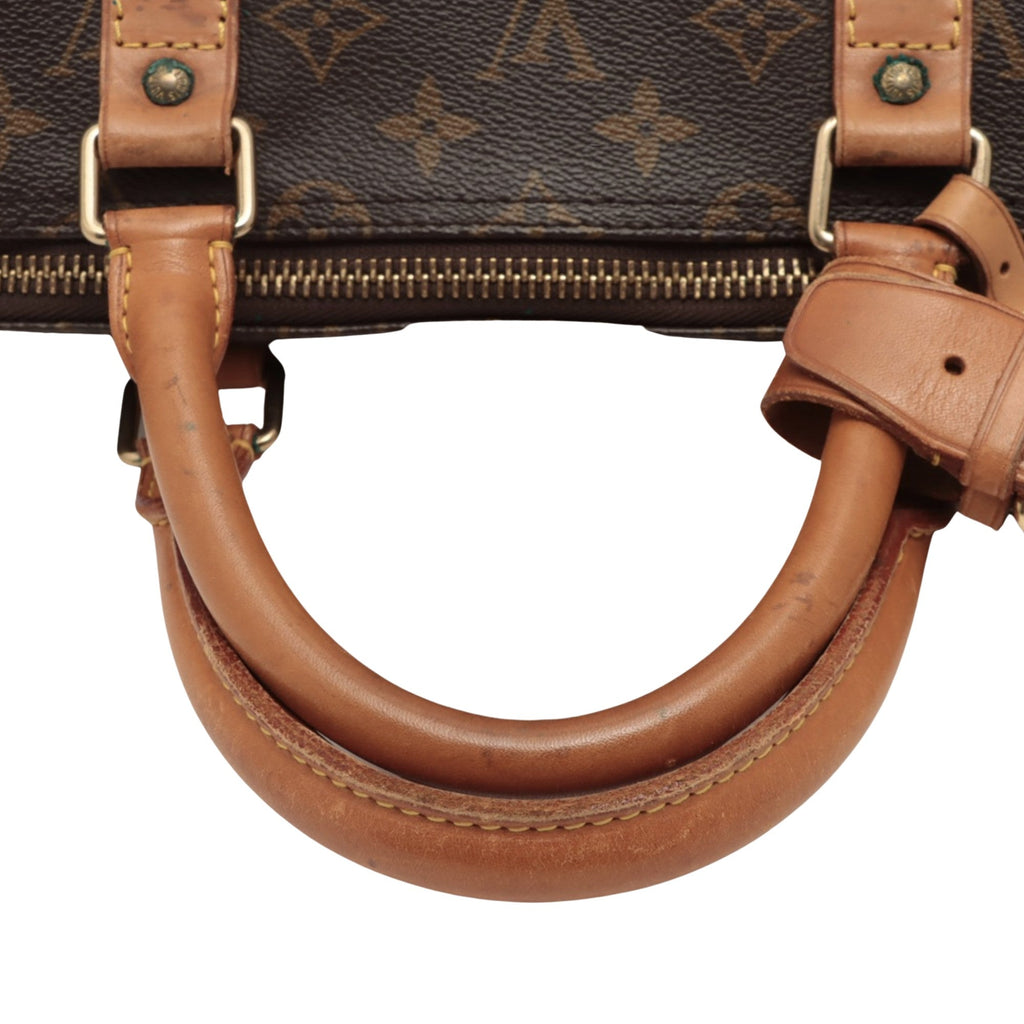 Louis Vuitton Brown Canvas Keepall Bandouli√®re 55 handbag bag