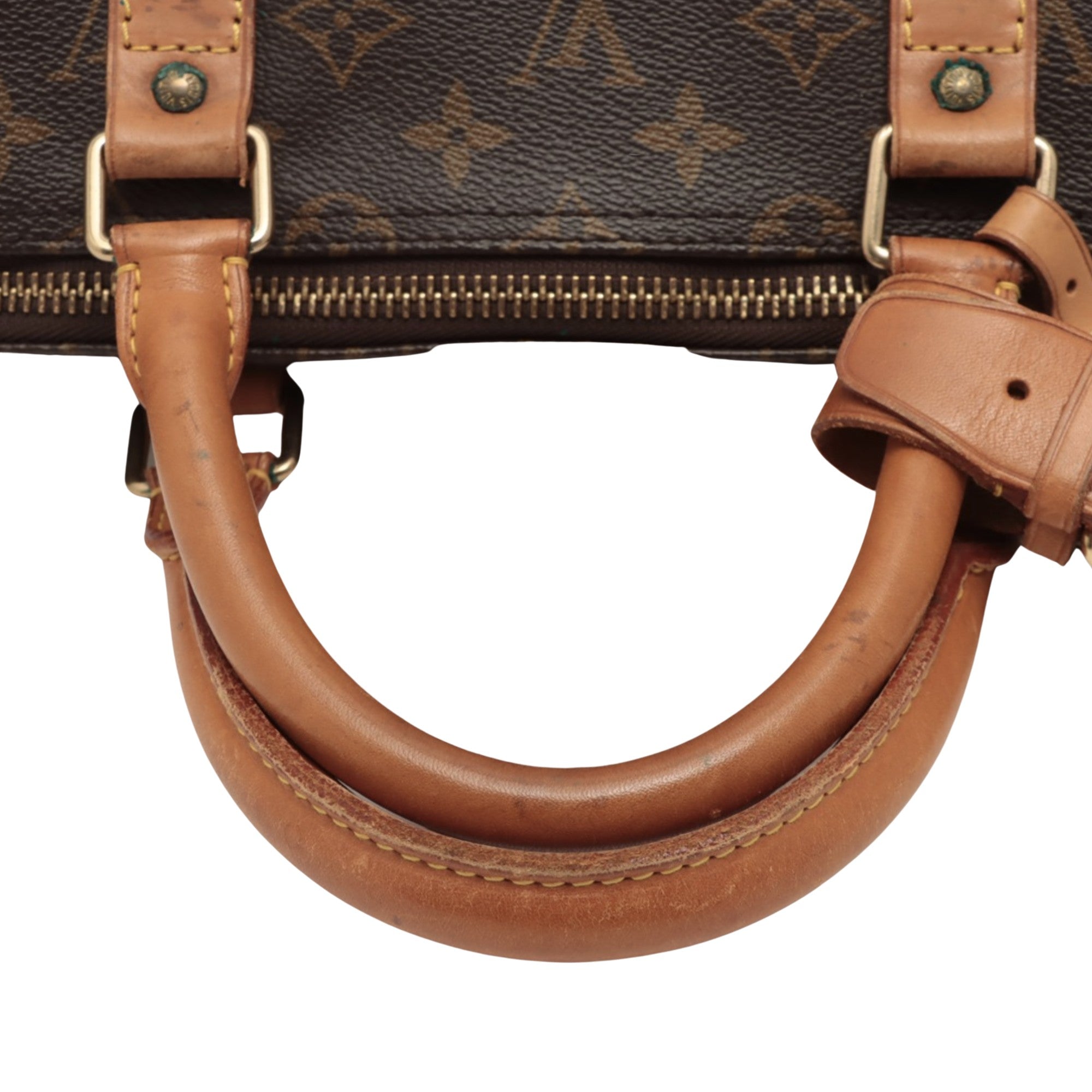 Louis Vuitton Brown Canvas Keepall Bandouli√®re 55 handbag bag