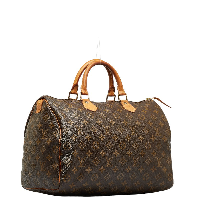 Louis Vuitton Monogram Speedy 35 Handbag Boston Bag Travel Bag M41524