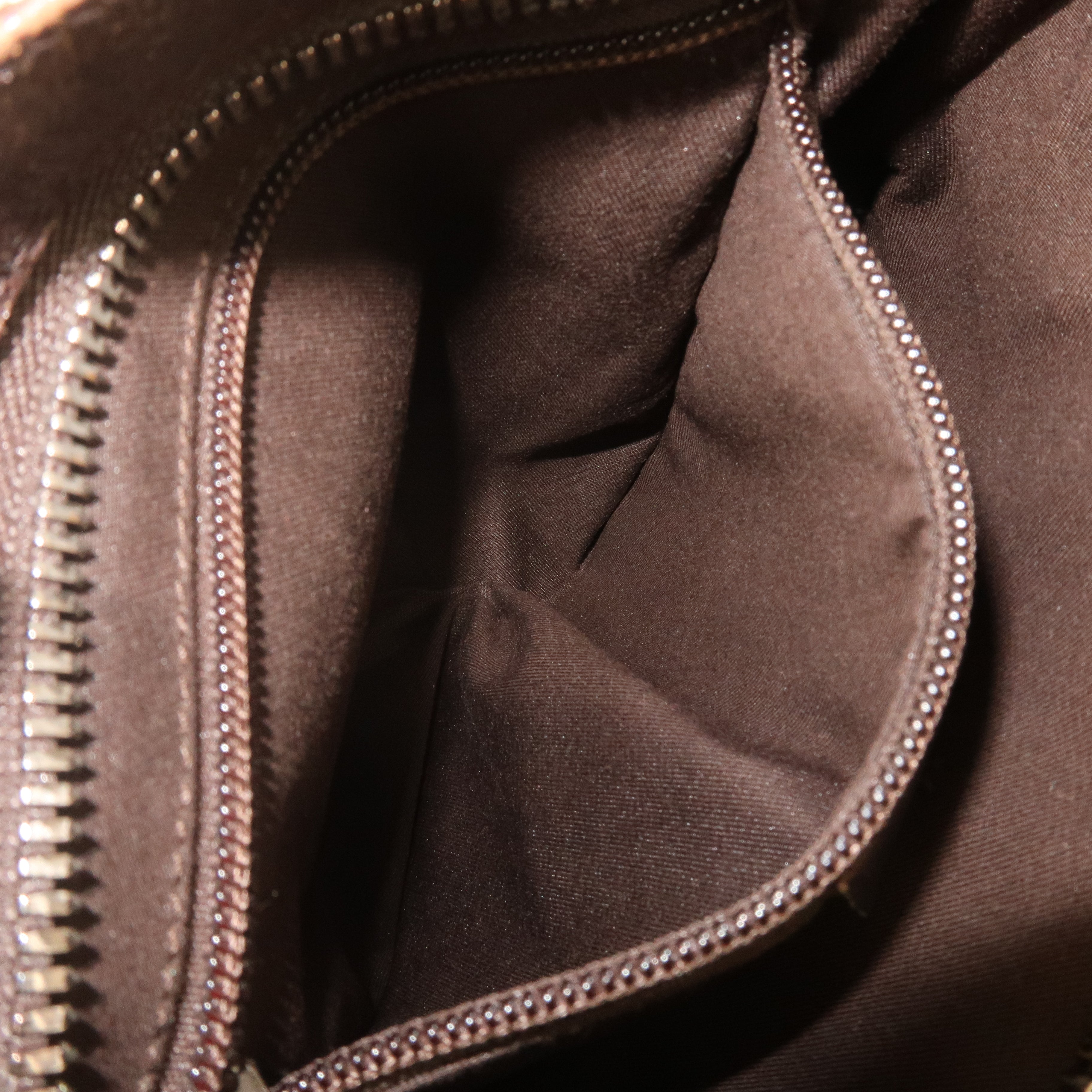 GUCCI GG Canvas Leather Shoulder Bag Beige Brown 122793