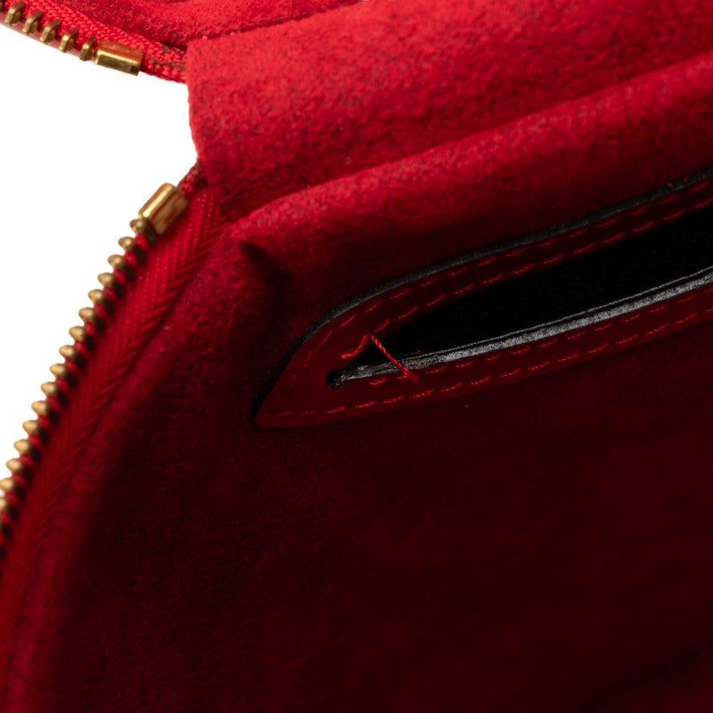 Louis Vuitton Epic Canyon Handbags Vanity Bag M48037 Castilian Red Leather Ladies Louis Vuitton