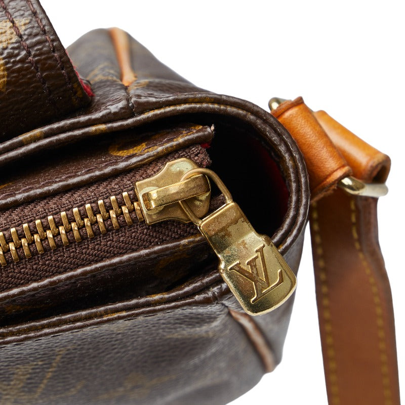 Louis Vuitton Monogram Vivacity PM Sliding Shoulder Bag M51165 Brown PVC Leather  Louis Vuitton