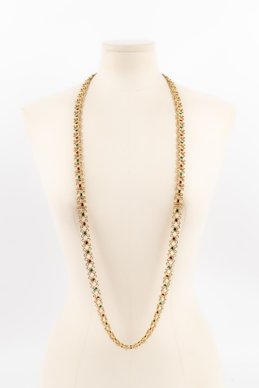 Long collier articulé Dior