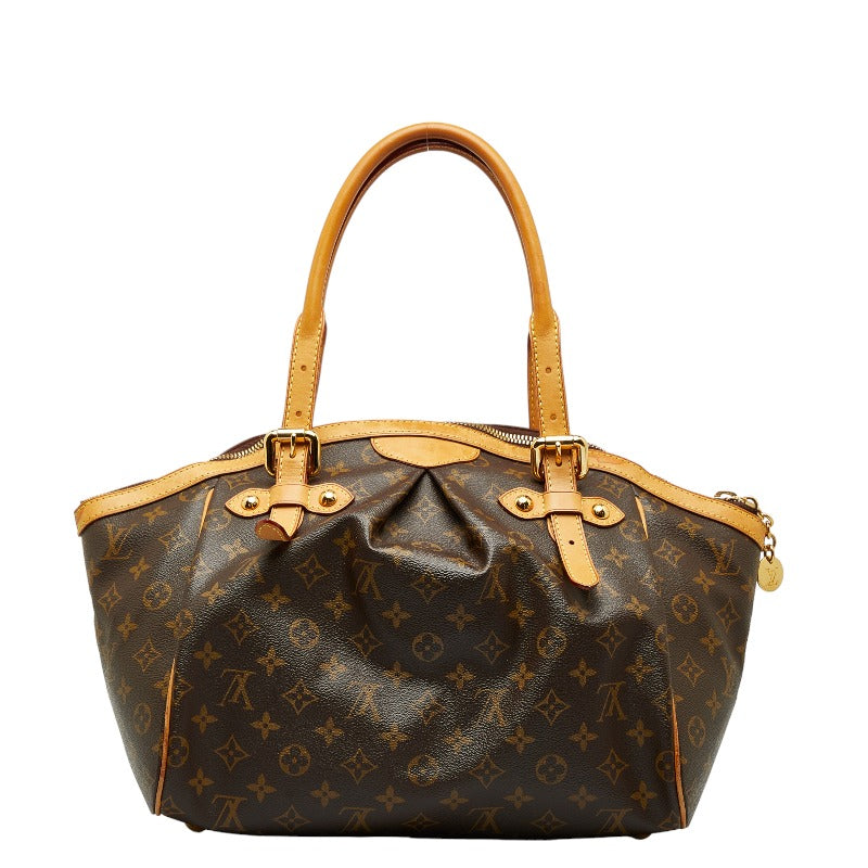 Louis Vuitton Monogram M40144 Handbag PVC/Leather Brown