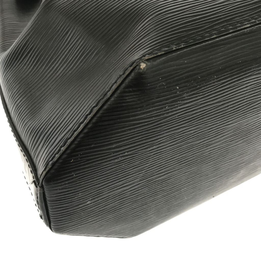 Louis Vuitton Black Leather Sac d'epaule shoulder bag