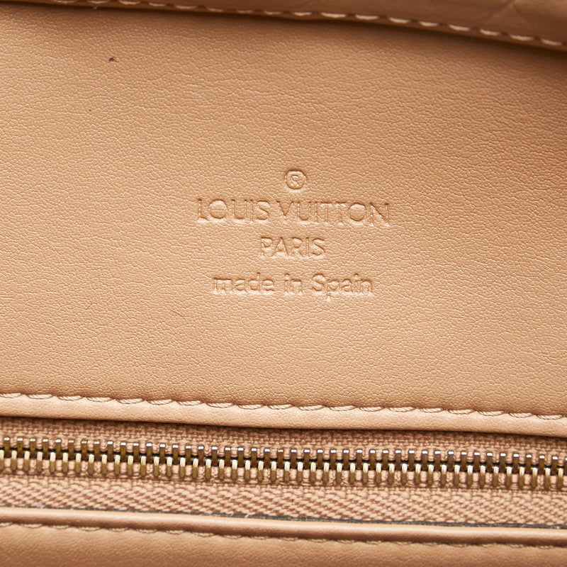 Louis Vuitton Houston Tote Bag in Monogram Vernis Beige M91340