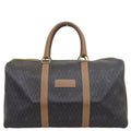 DIOR Logo Pattern Boston Bag Dark Brown